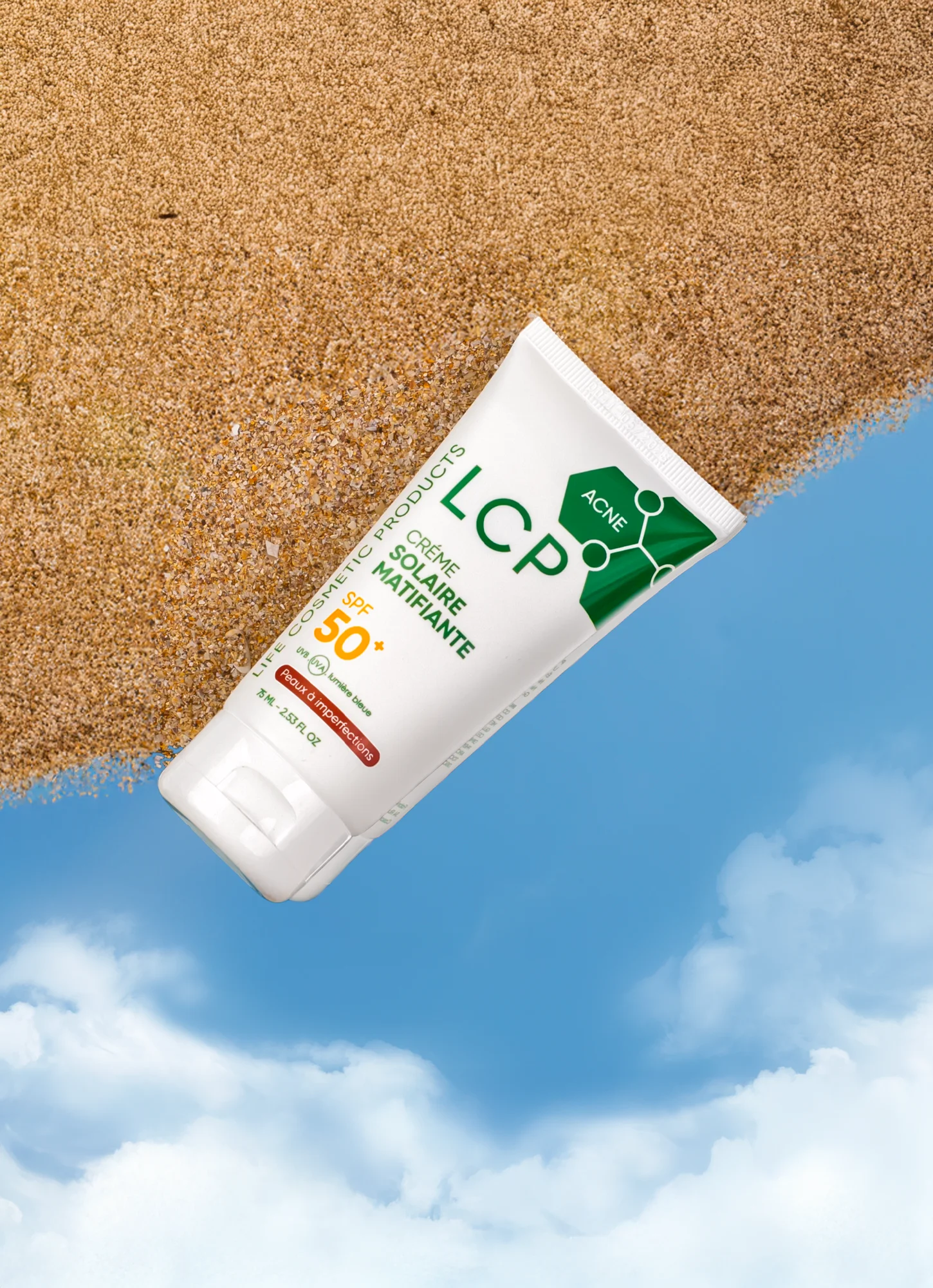 LCP Crème Solaire Matifiante SPF 50+