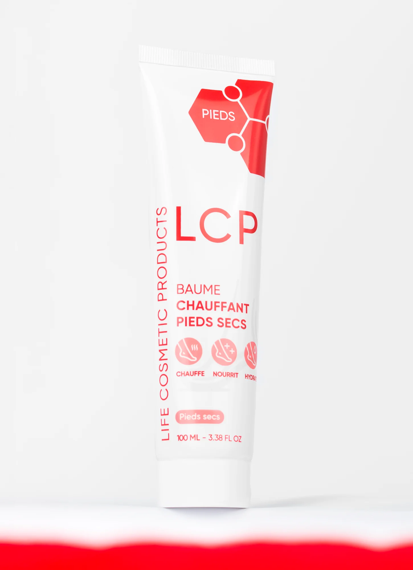 LCP Baume Chauffant Pieds Secs 100ml