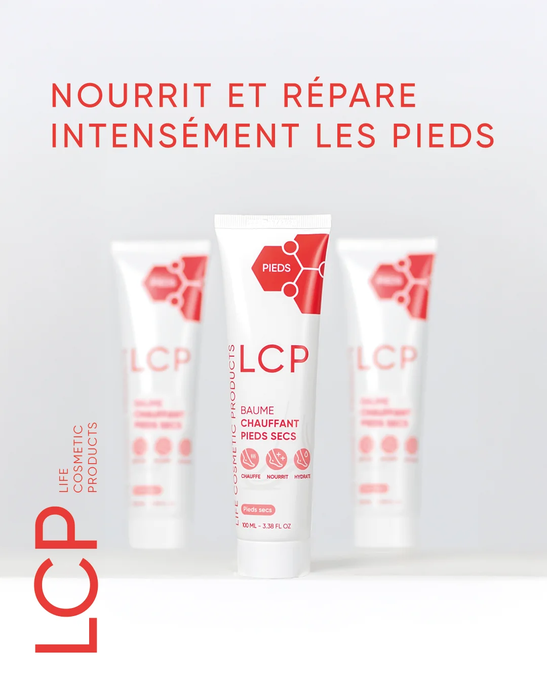 LCP Baume Chauffant Pieds Secs